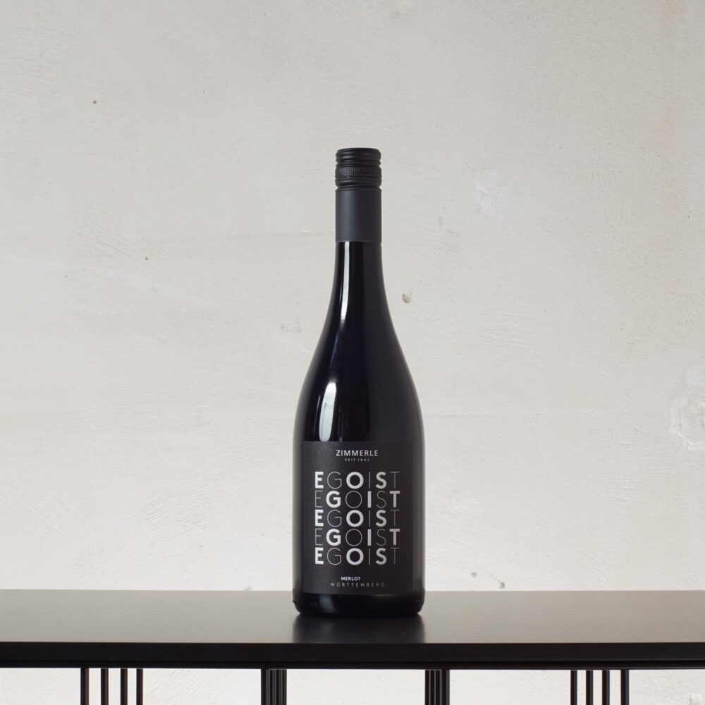 Egoist Merlot Qualitätswein trocken 2022 - Weingut Zimmerle - 0,75