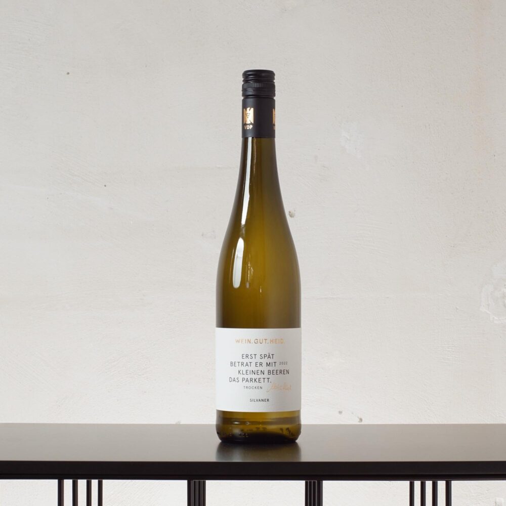 Steinmergel Silvaner Qualitätswein trocken2023 - Weingut Heid - 0,75