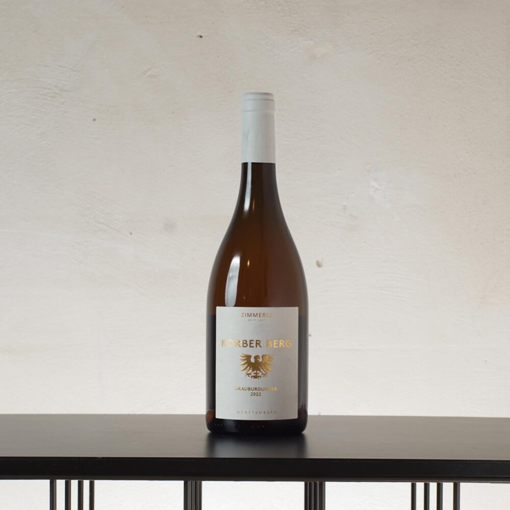 Grauburgunder Korber Berg Qualitätswein trocken
2022 - Weingut Zimmerle - 0,75